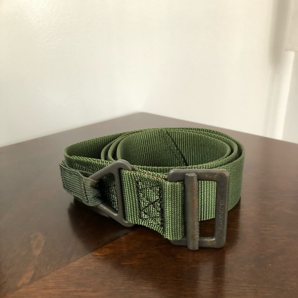 BLACKHAWK! Green Riggers Belt with Cobra Buckle - Picture 2 of 8